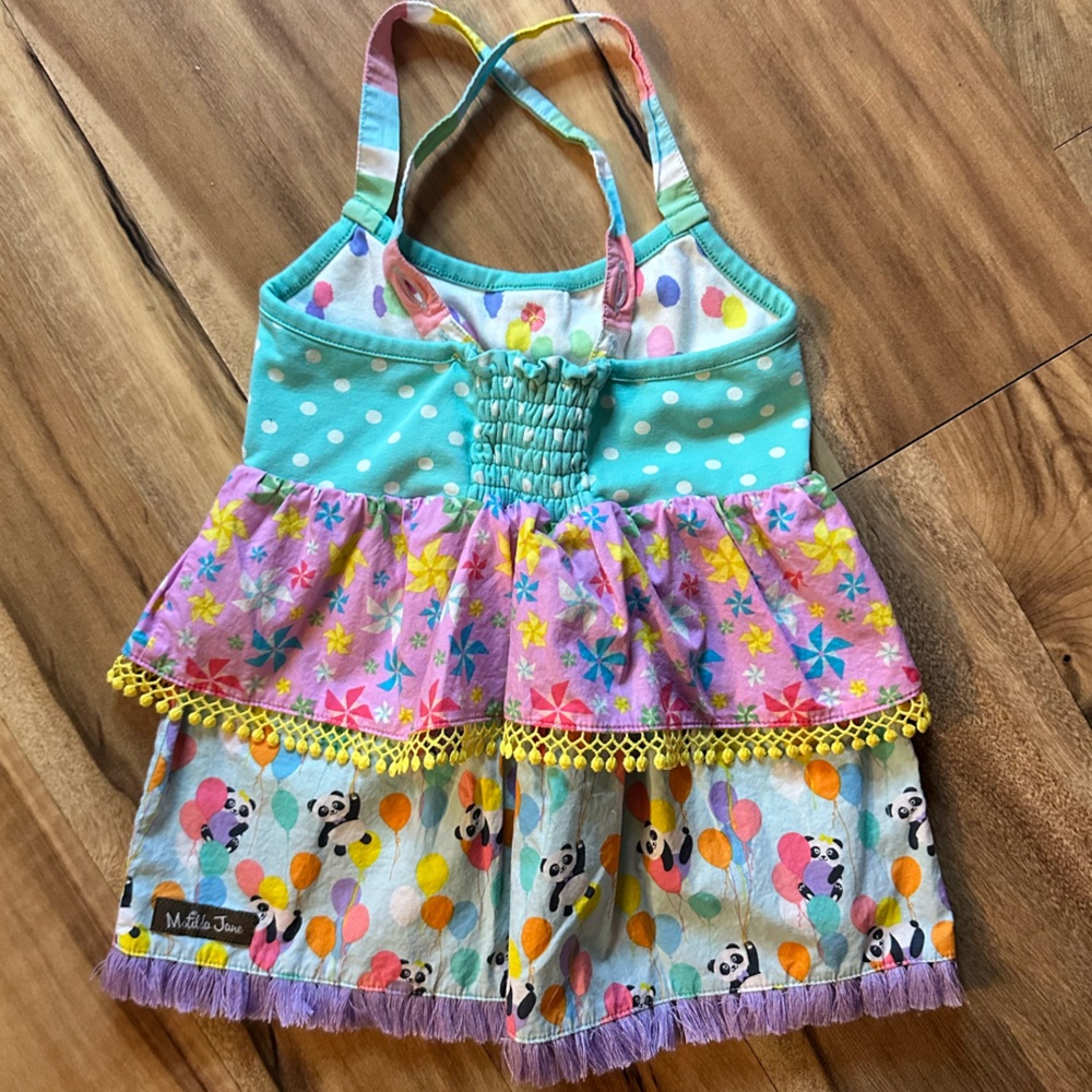 Matilda Jane Colorful Polka Dot and Panda Dress - Picture 6 of 6